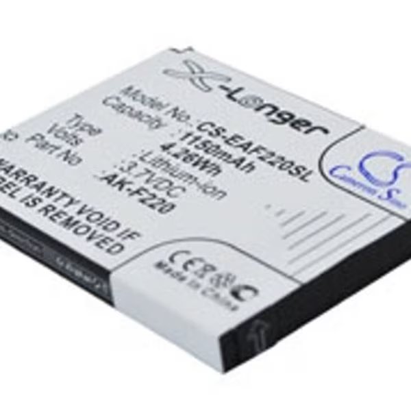 Replacement for Emporia Ak-f220 Battery, Ilc, Mfr#: AK-F220  BATTERY EMPORIA